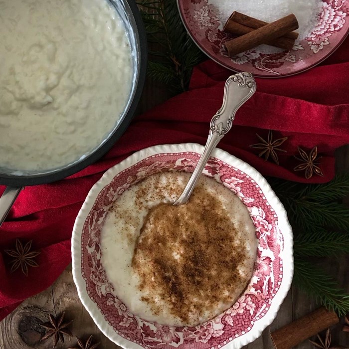 Julgröt i ugnen Julgröt i ugnen