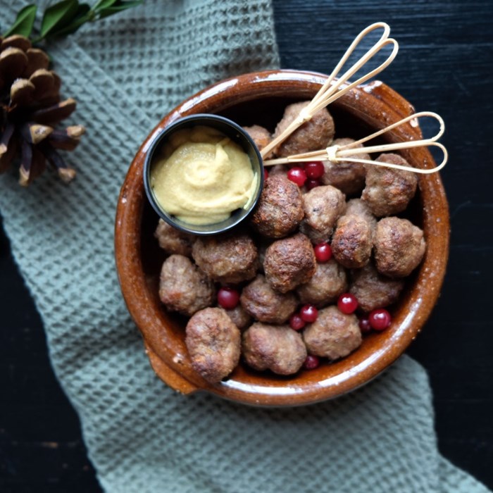 Julköttbullar på vilt Julköttbullar på vilt