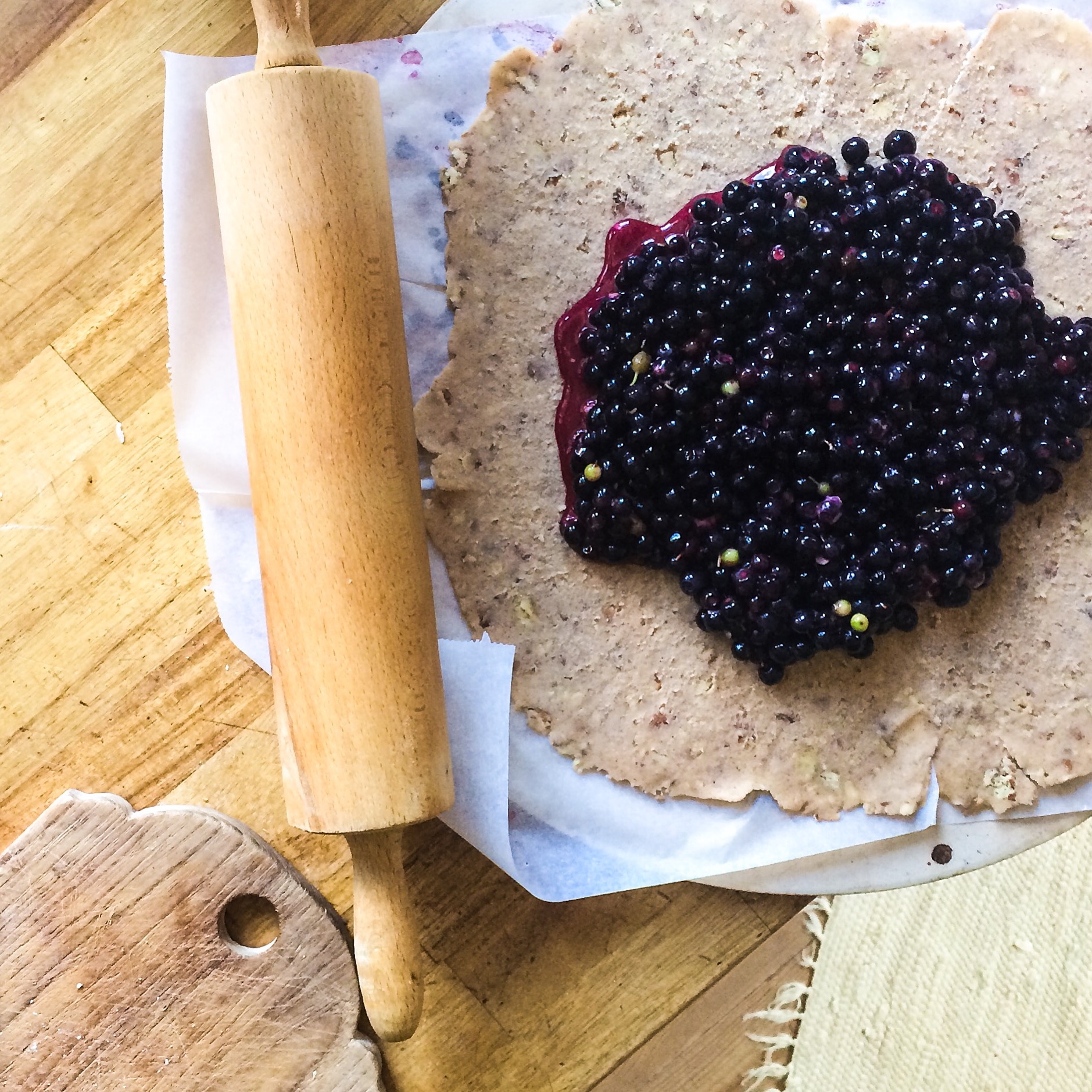 bakablåbärsgalette