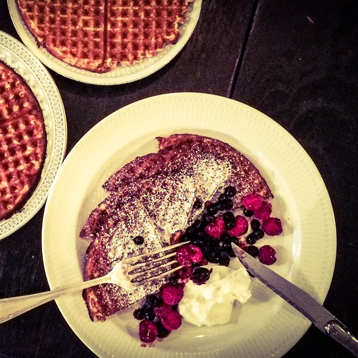 glutenfria våfflor glutenfria våfflor