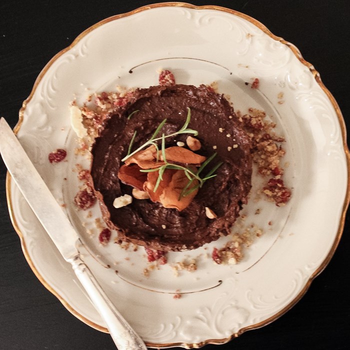 Raw chokladkladdkaka Raw chokladkladdkaka