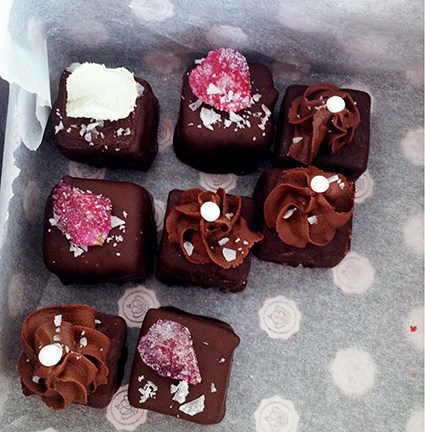 chokladpraliner fudge