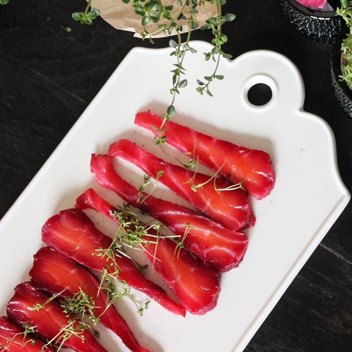 Rödbetsgravad lax Rödbetsgravad lax
