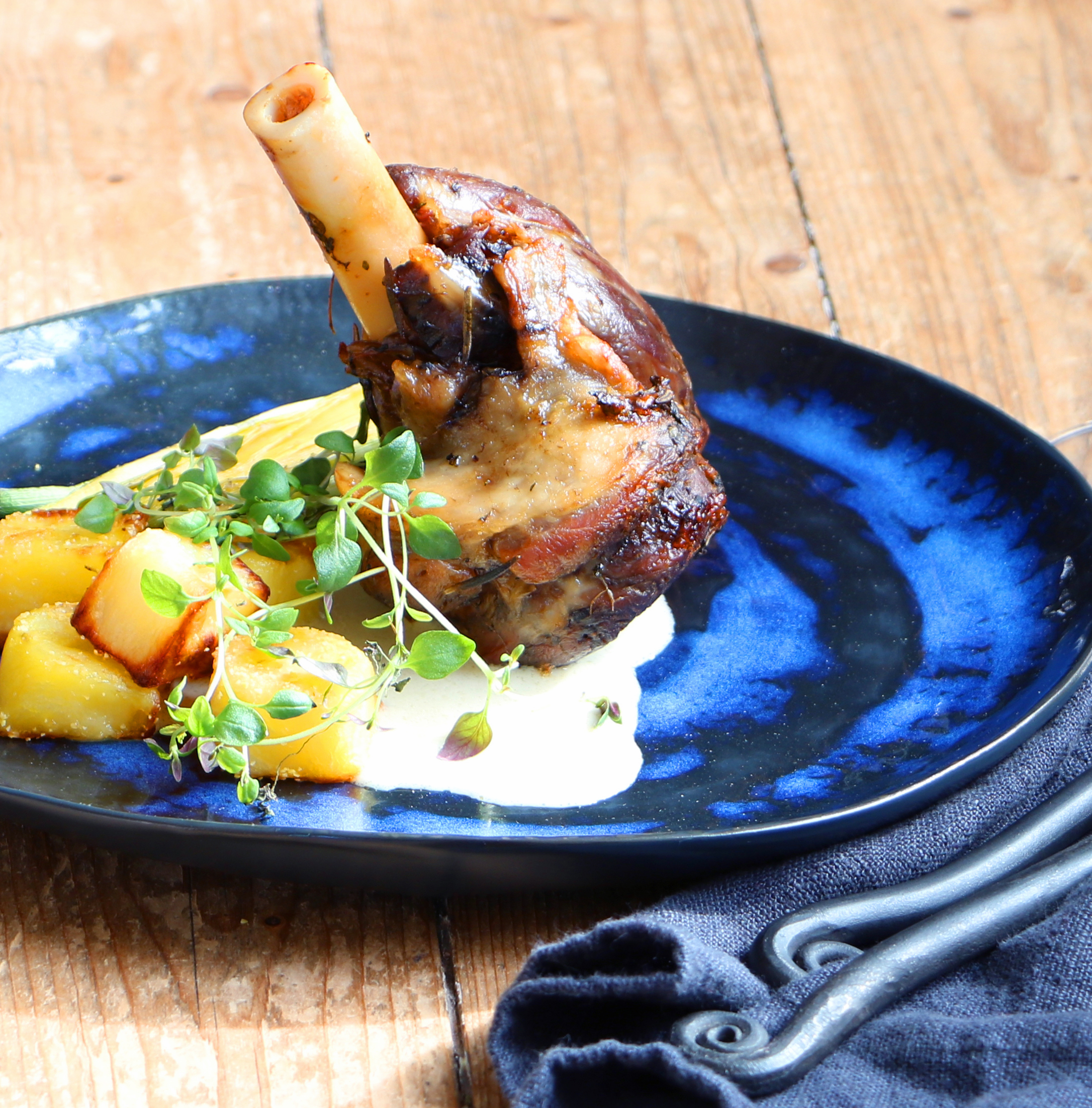 confiterat lammlägg