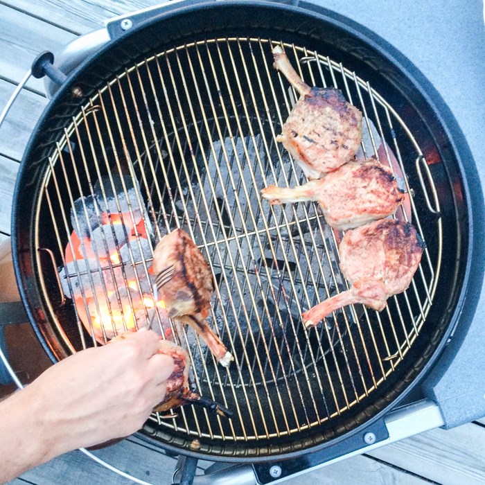 Grillade kalvkotletter Grillade kalvkotletter