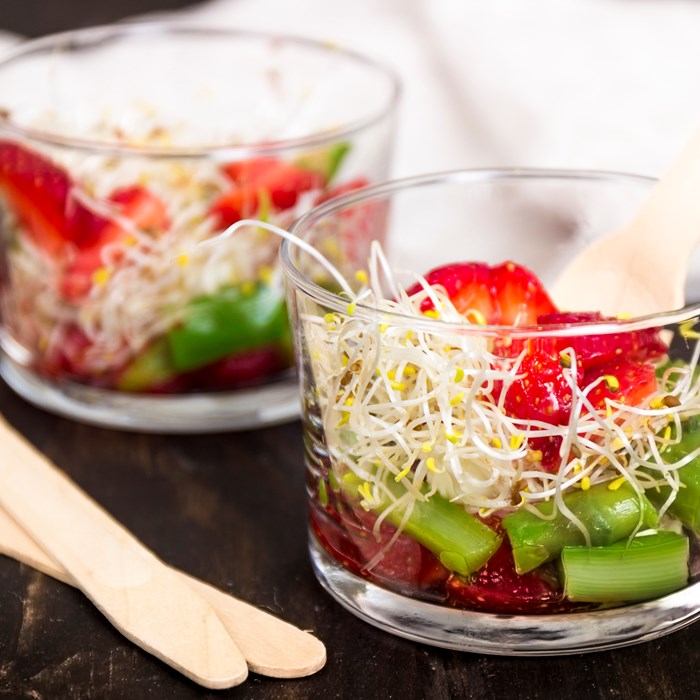 Sommarsallad – en blandning av sött och salt! Sommarsallad – en blandning av sött och salt!