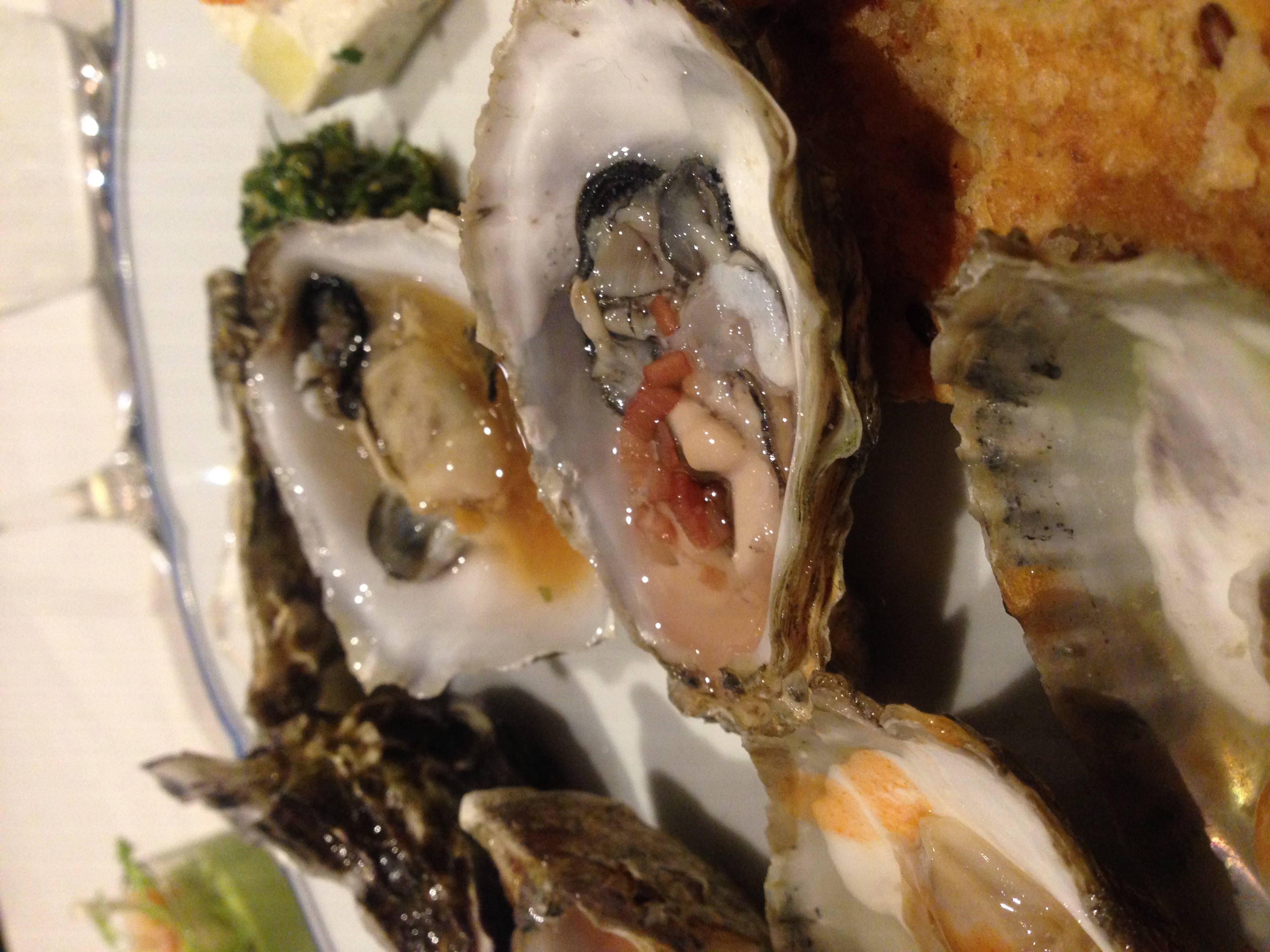 Skaldjur på Grand Hotel