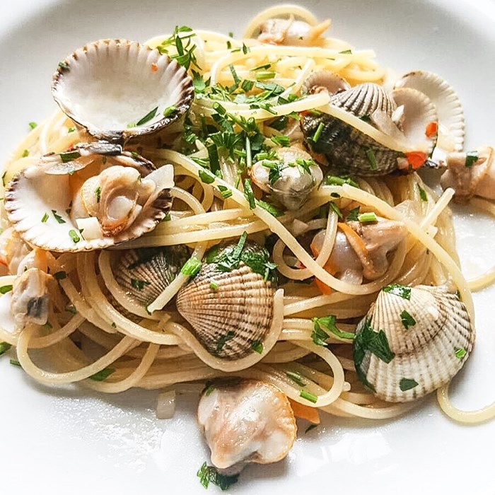 Pasta vongole Pasta vongole