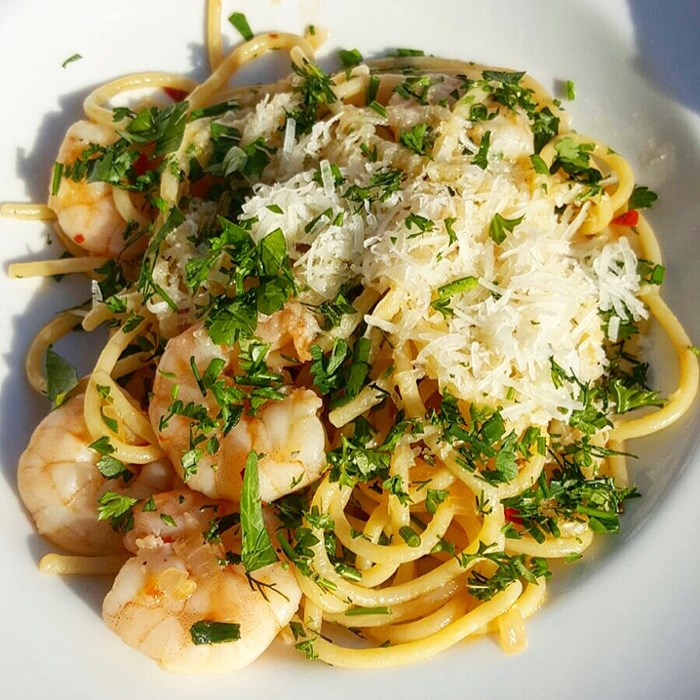 Pasta med Räkor Pasta med Räkor