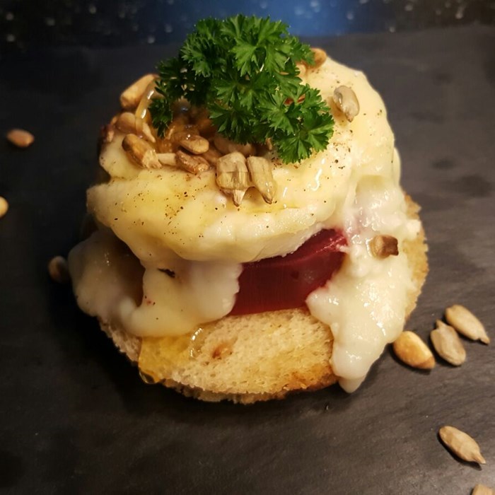 Rödbeta med chevre Rödbeta med chevre