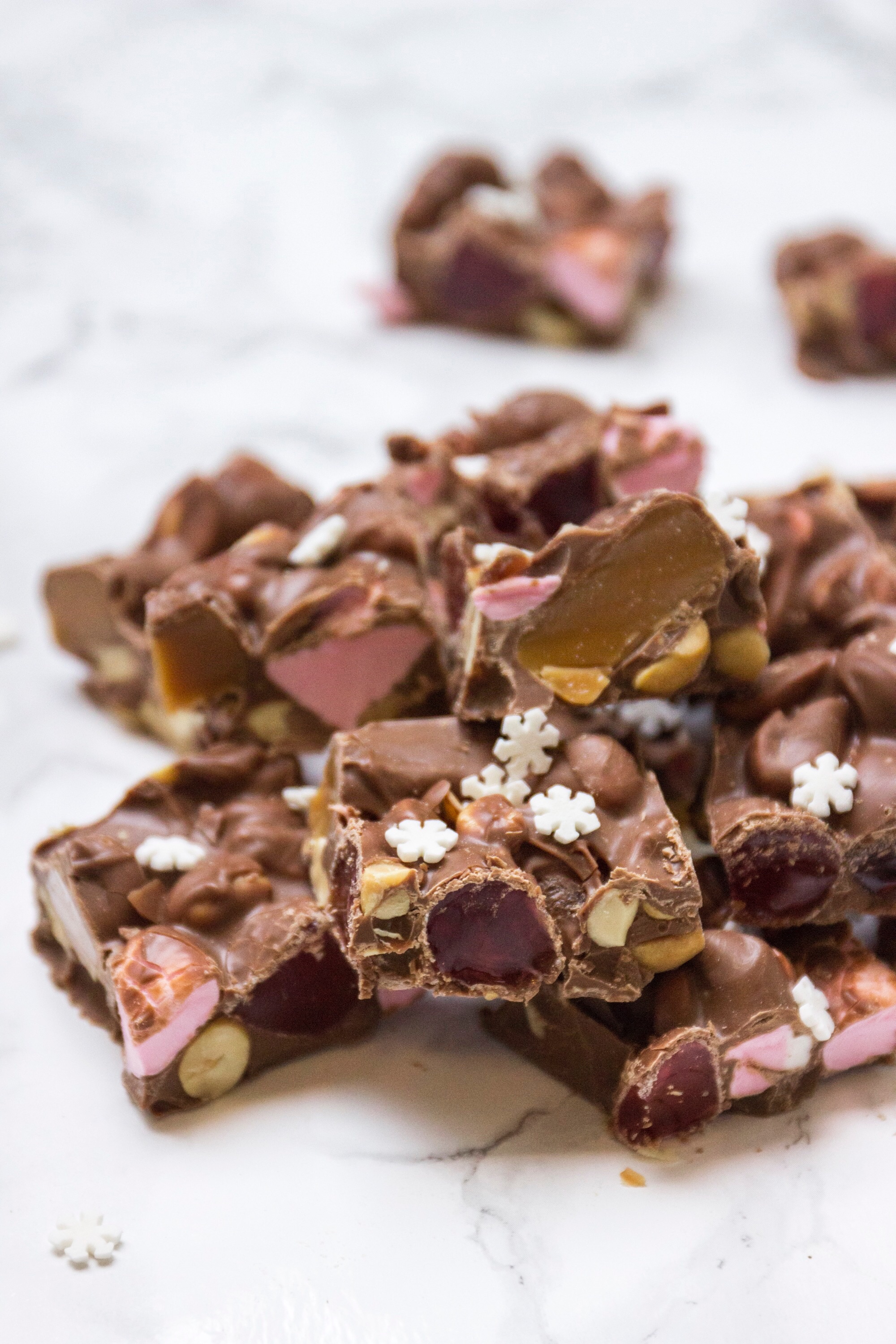 Julskums rocky road