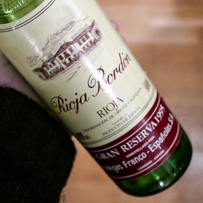 Rioja Bordon Gran Reserva 1995 Rioja Bordon Gran Reserva 1995