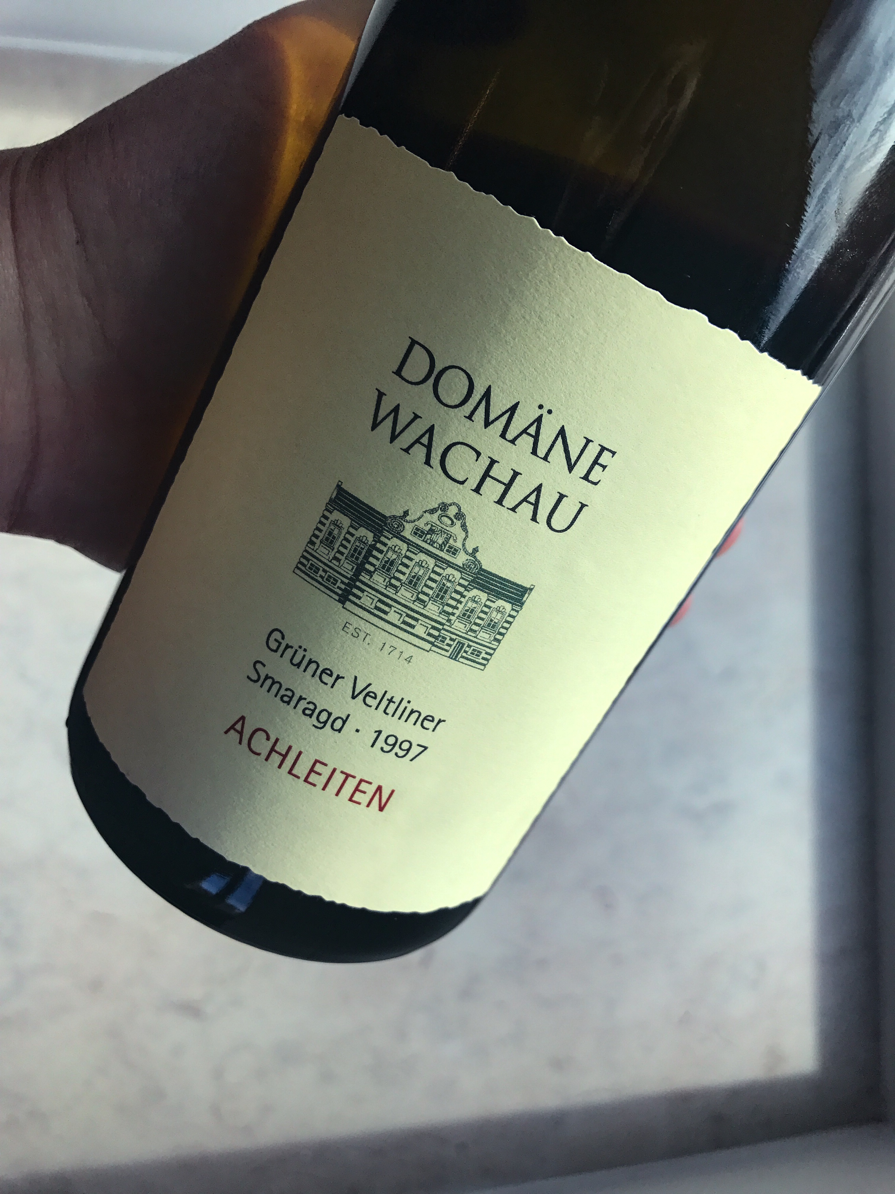 Domäne Wachau Grüner Veltliner Smaragd Achleiten