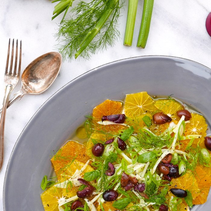 siciliansk apelsinsallad siciliansk apelsinsallad