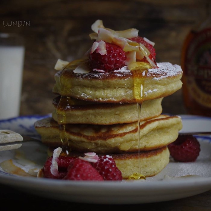 Bananpannkakor Bananpannkakor