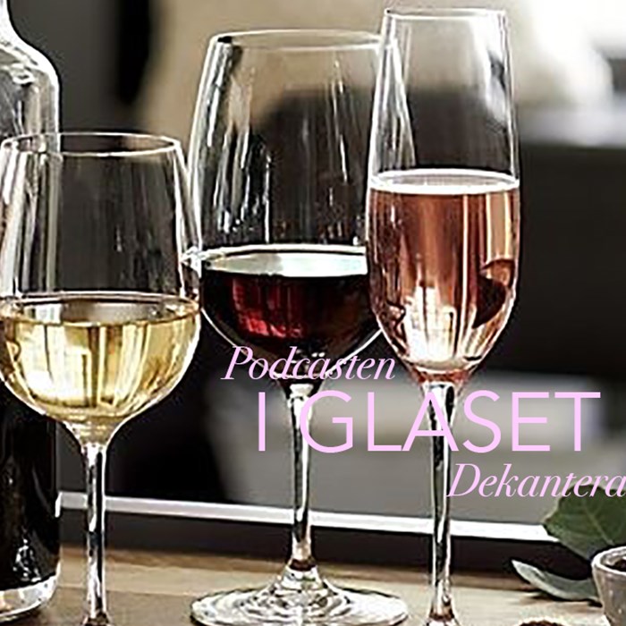 i glaset - lufta och dekantera vin i glaset - lufta och dekantera vin