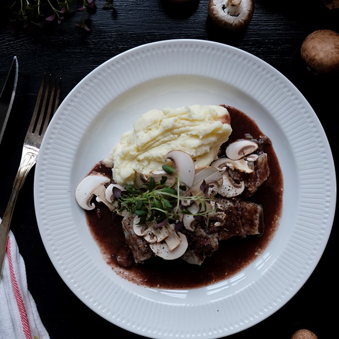 Torsk Bourguignon Torsk Bourguignon