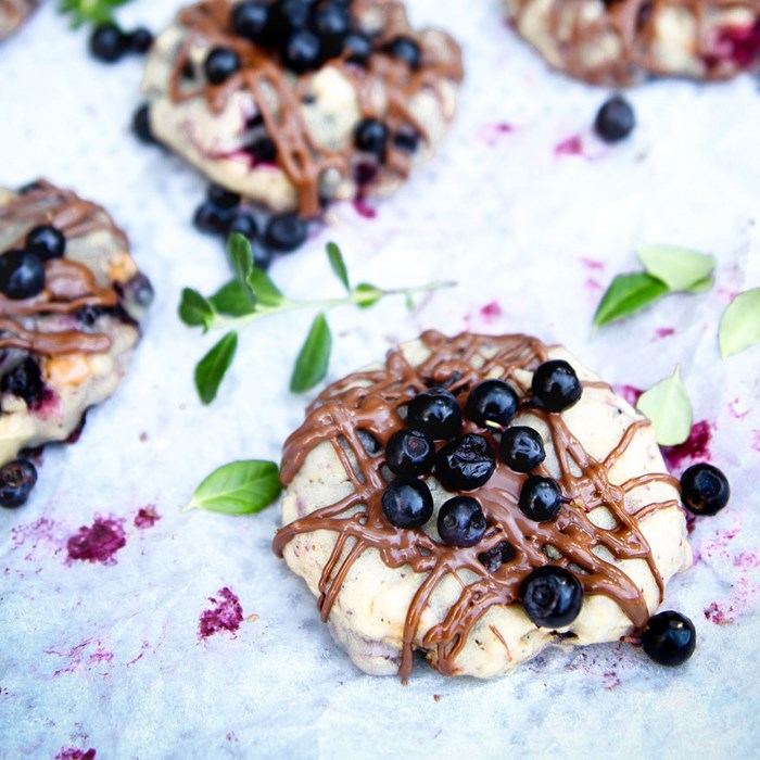 Blueberry Dulce Mud Cookies Blueberry Dulce Mud Cookies