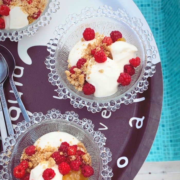 Lättlagad cheesecake Lättlagad cheesecake