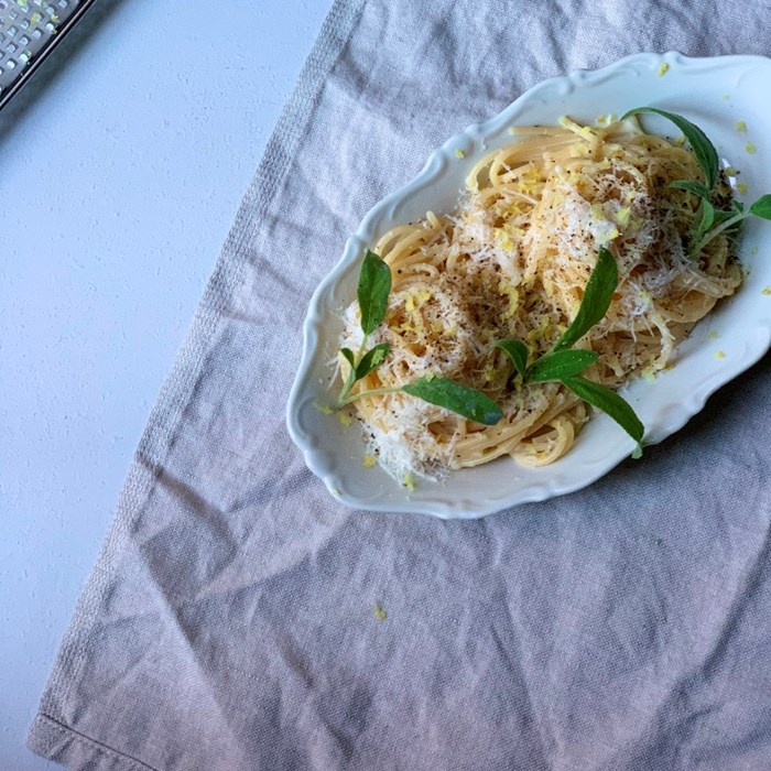 Pasta al Limone - Citron pasta Pasta al Limone - Citron pasta