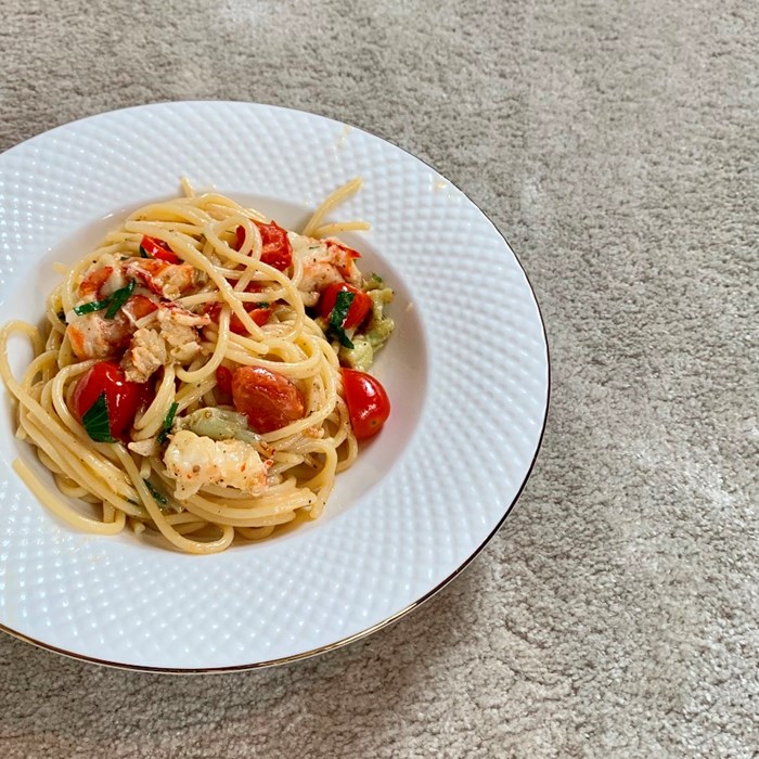 Hummerpasta Spaghetti all’aragosta Hummerpasta Spaghetti all’aragosta