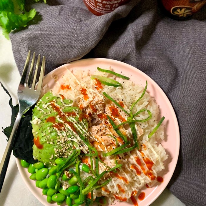TikTok Salmon rice bowl TikTok Salmon rice bowl