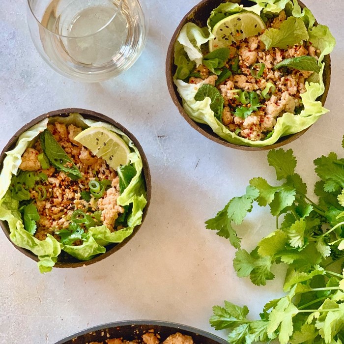 Thai larb - thailändsk färssallad Thai larb - thailändsk färssallad
