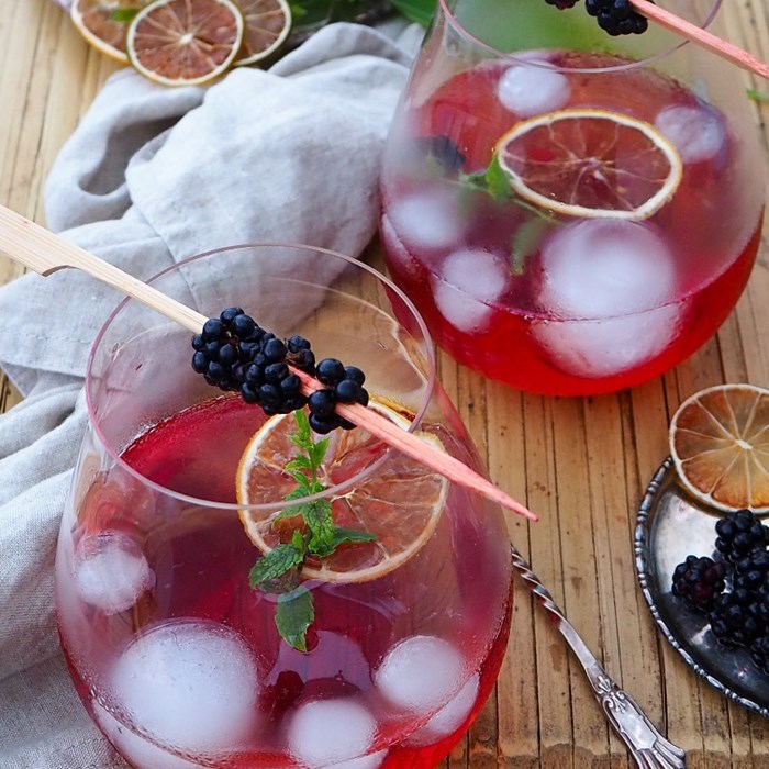 Bramble - gin drink Bramble - gin drink
