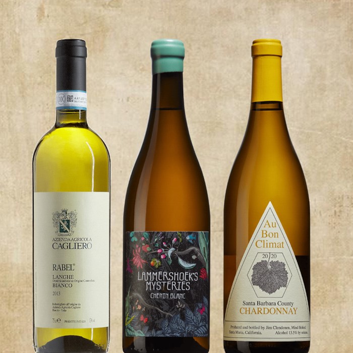 Tre höstiga vita viner Tre höstiga vita viner