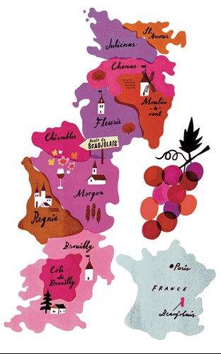 Beaujolais karta