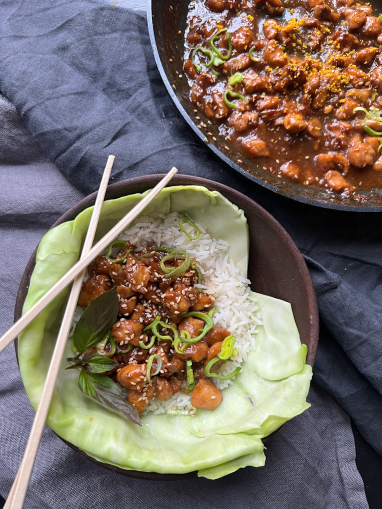 Orange chicken (Asiatisk apelsinkyckling)