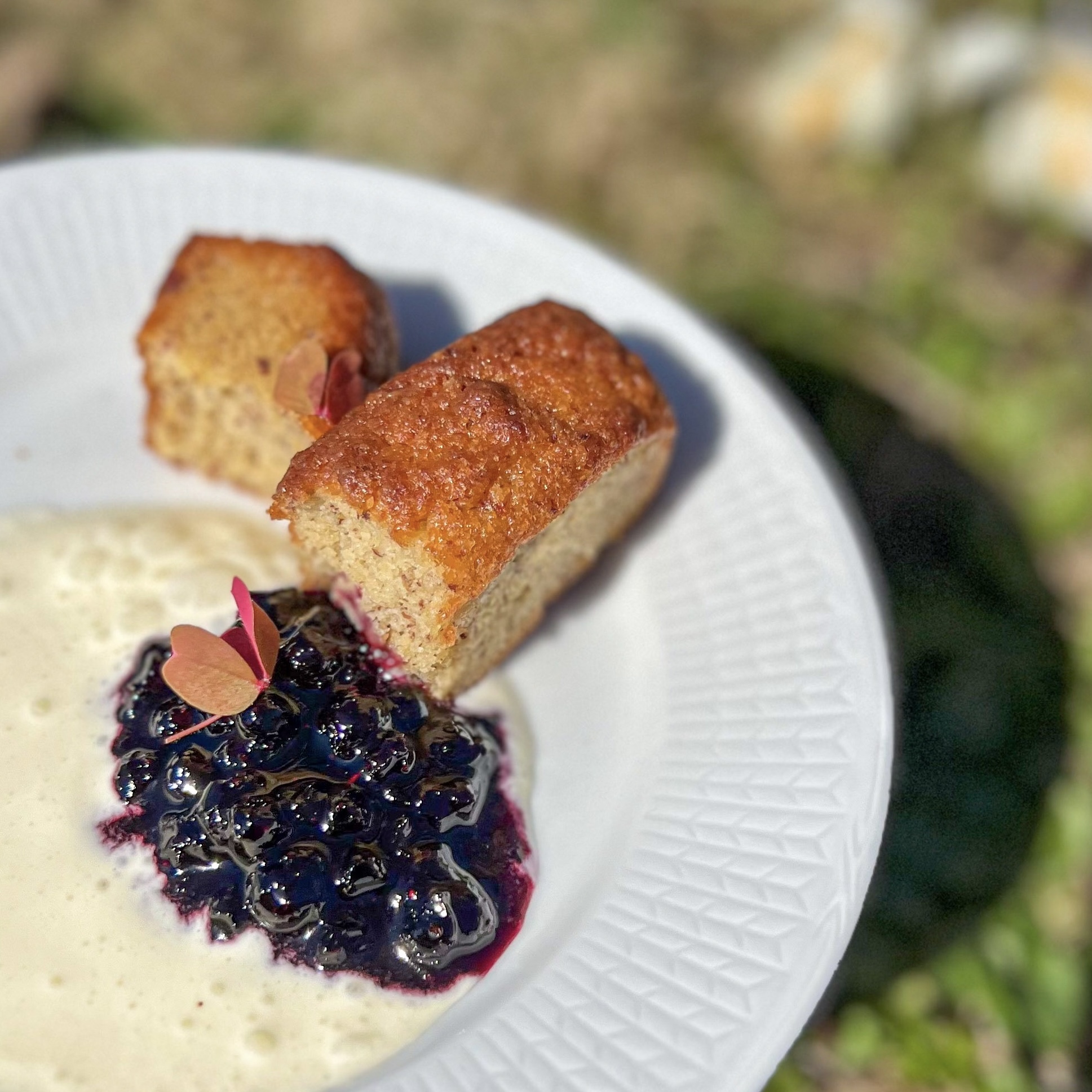 Kronans kaka Potatis- och mandelkaka med citron