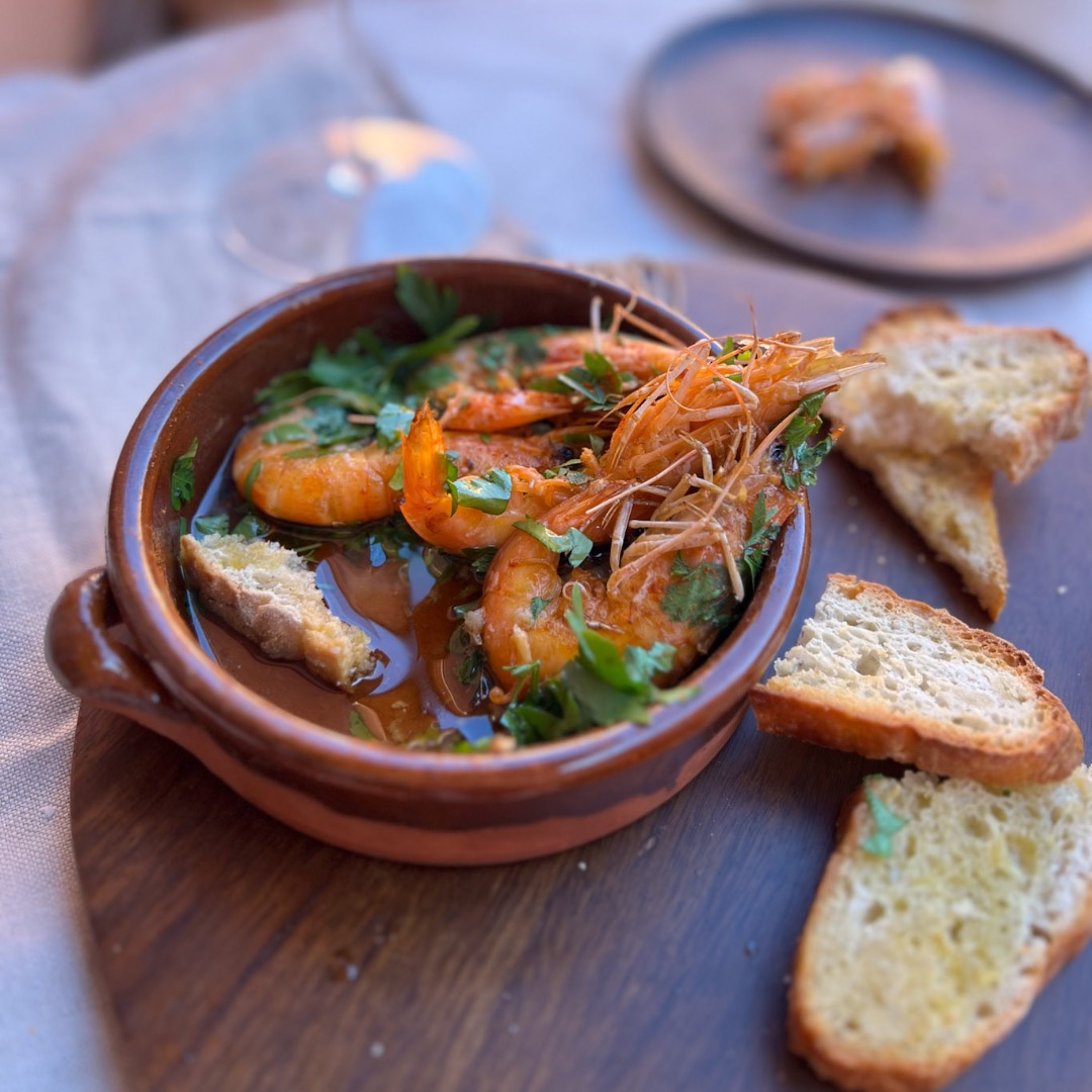 Pil-pil räkor, Gambas al Ajillo eller Vitlöksräkor